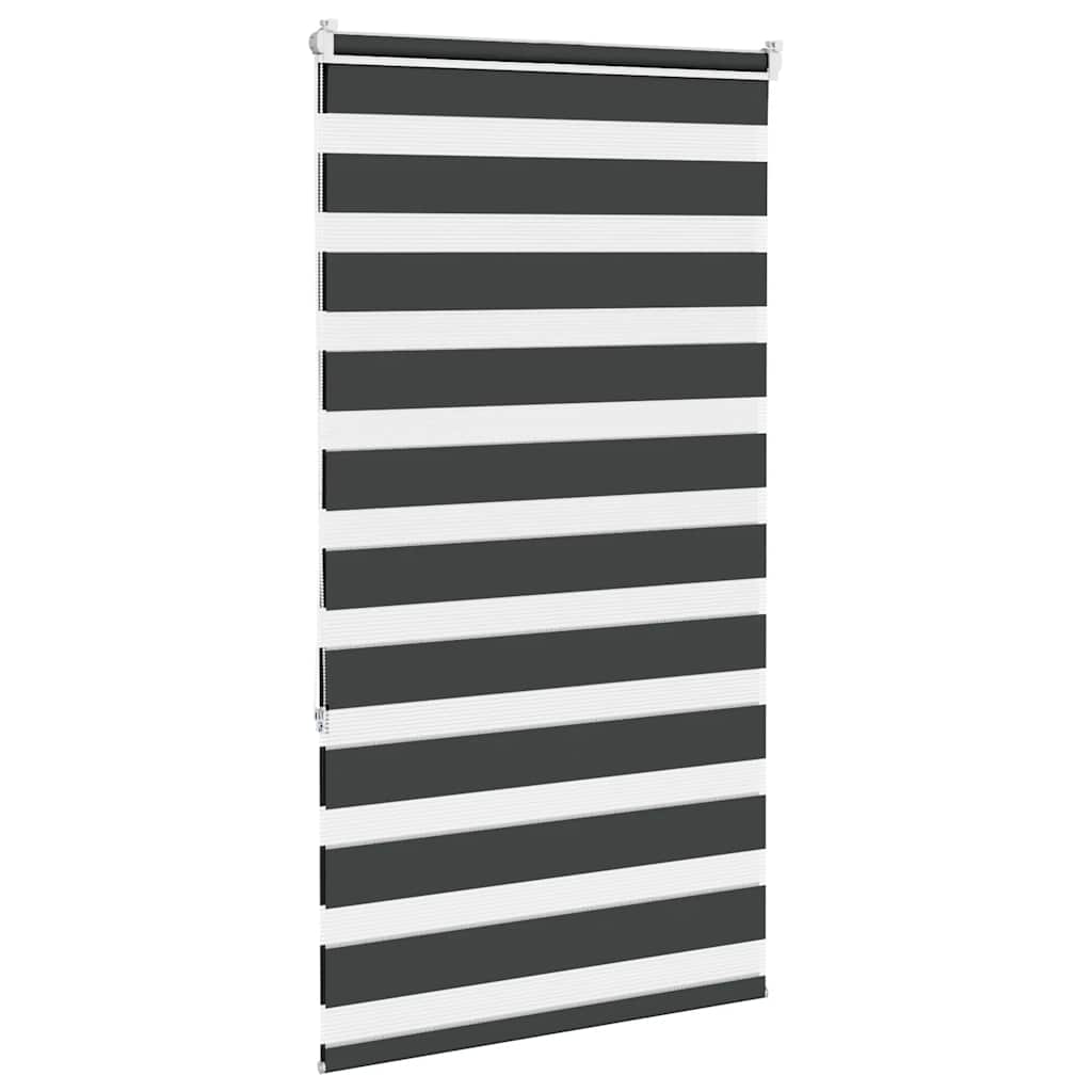 zebrafüggönnyel fekete szövetszélesség 75,9 cm poliészter