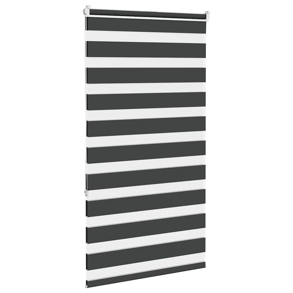 zebrafüggönnyel fekete szövetszélesség 80,9 cm poliészter