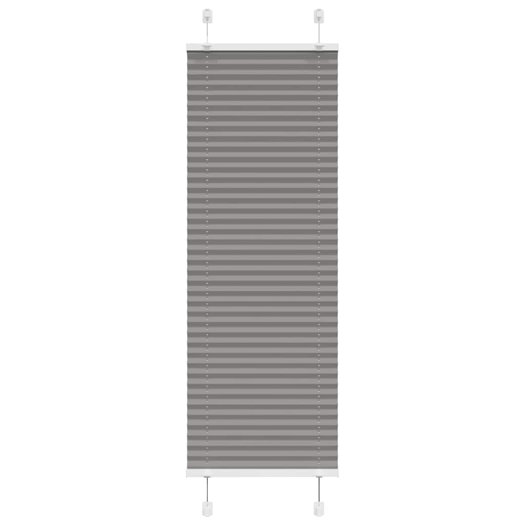 pliszírozott redőny antracit 40x150 cm szövetszélesség 39,4 cm