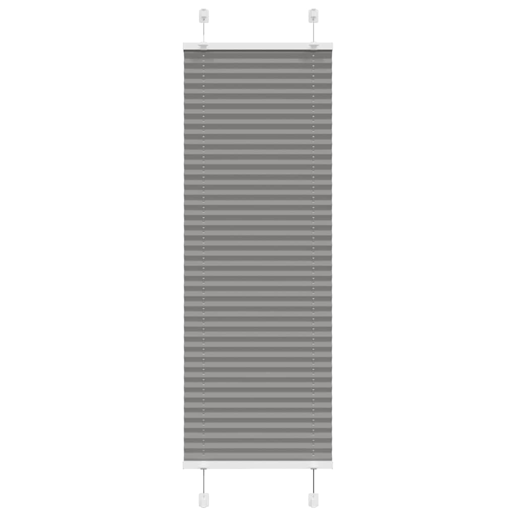 pliszírozott redőny antracit 50x150 cm szövetszélesség 49,4 cm