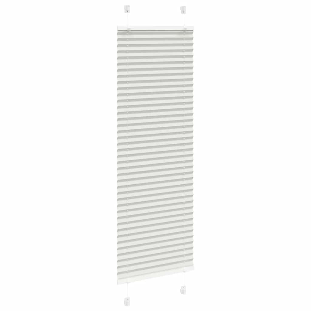 pliszírozott redőny világosszürke 40x150 cm szövetszélesség