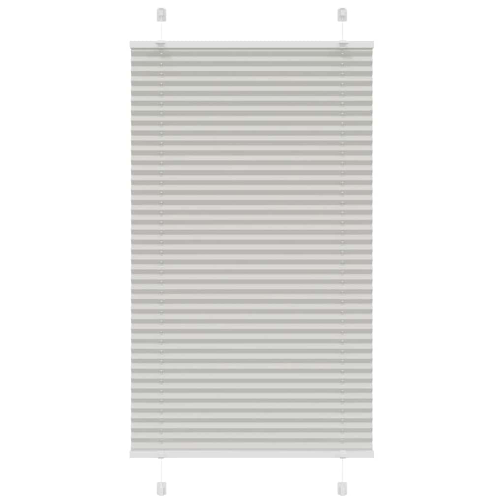 pliszírozott redőny világosszürke 70x150 cm szövetszélesség