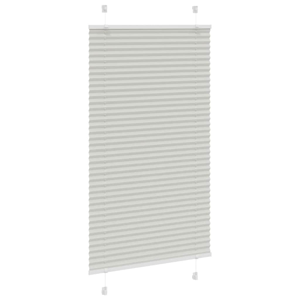 pliszírozott redőny világosszürke 70x150 cm szövetszélesség
