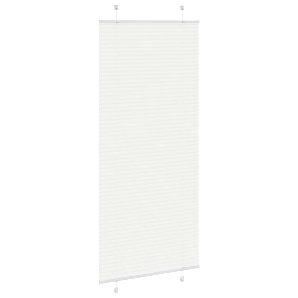 pliszírozott redőny Fehér 95x200 cm szövetszélesség 94,4 cm