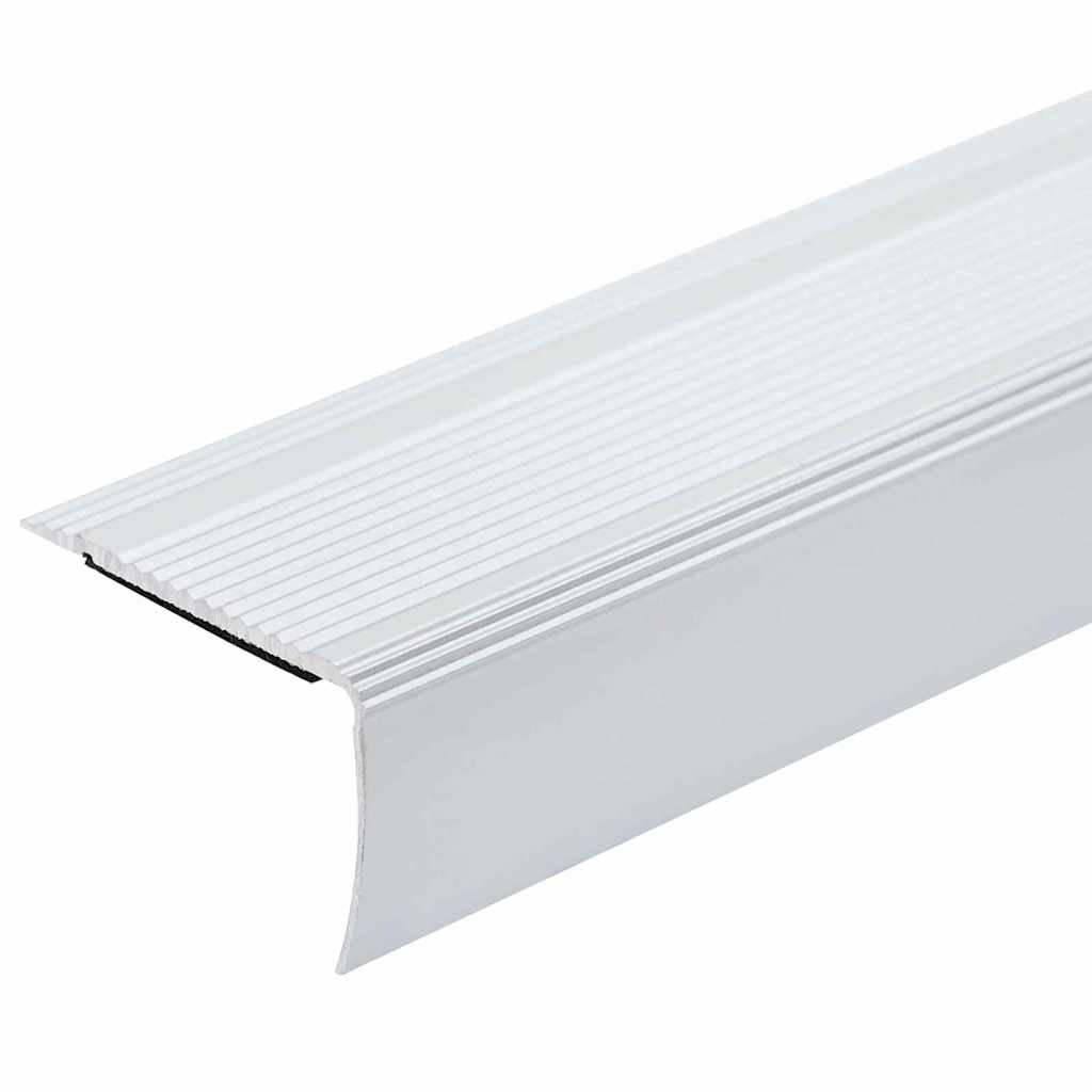 Lépcsőélvédők 30 pcs Ezüst 67 cm Alumínium