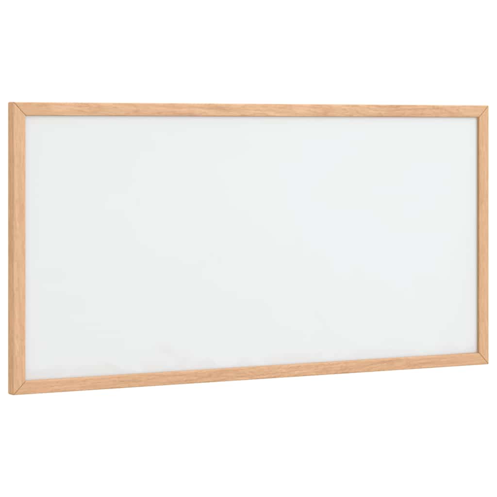 mágneses fehértábla tömör fenyőfa kerettel 60x30 cm
