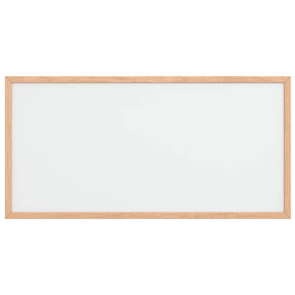 mágneses fehértábla tömör fenyőfa kerettel 60x30 cm