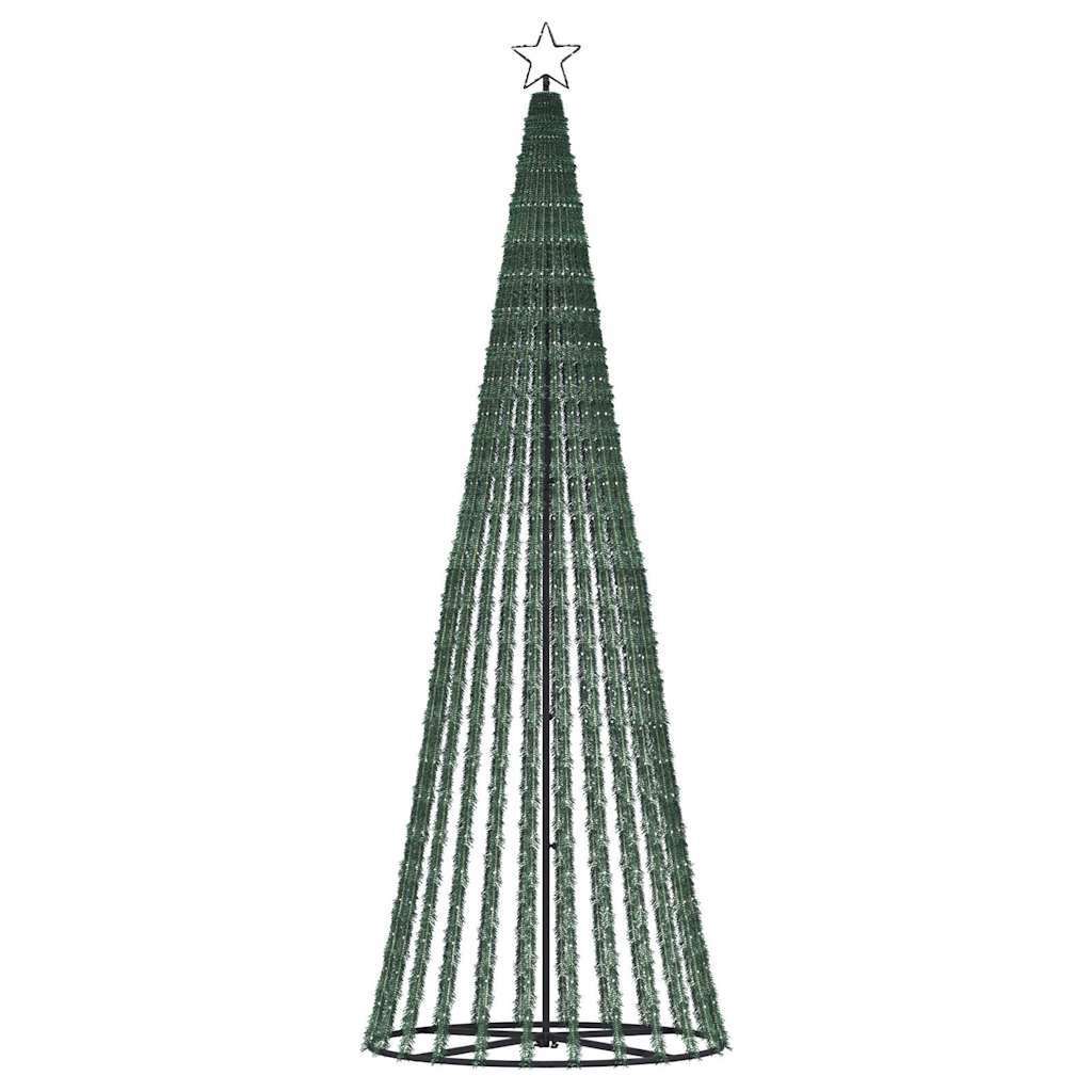 meleg fehér LED karácsonyfa 475 LED 247 cm