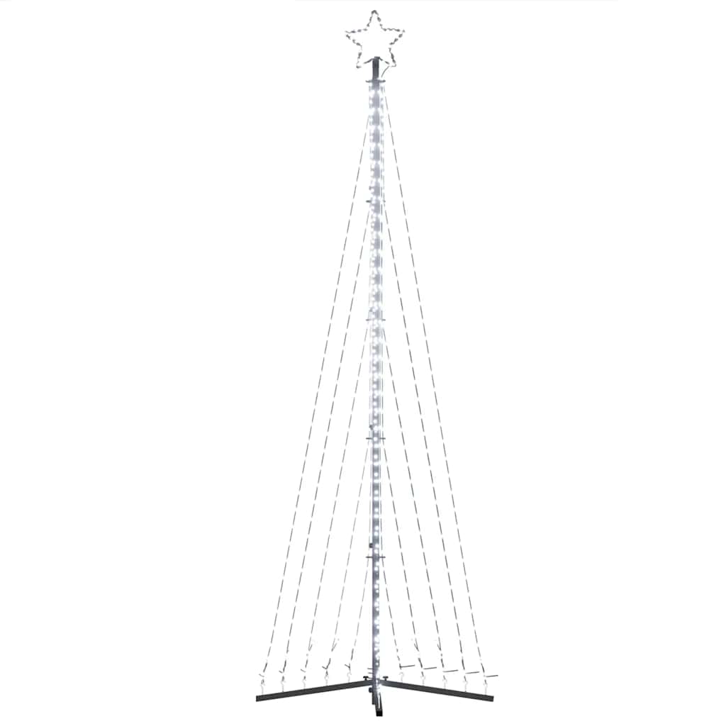 hideg fehér LED karácsonyfa 495 LED 300,5 cm