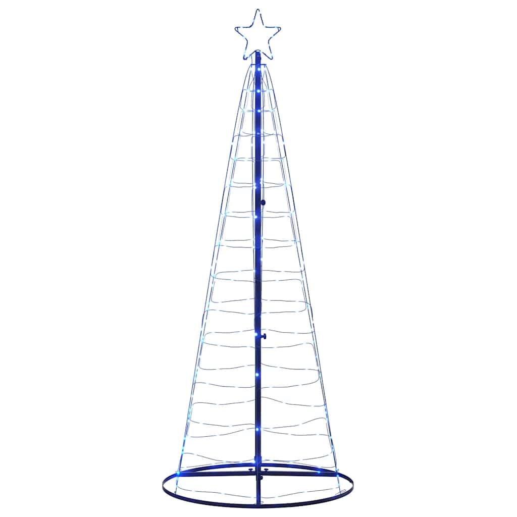 kék LED karácsonyfa 200 LED 182 cm