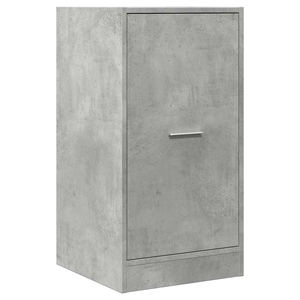 betonszürke szerelt fa patikaszekrény 40 x 41 x 77,5 cm