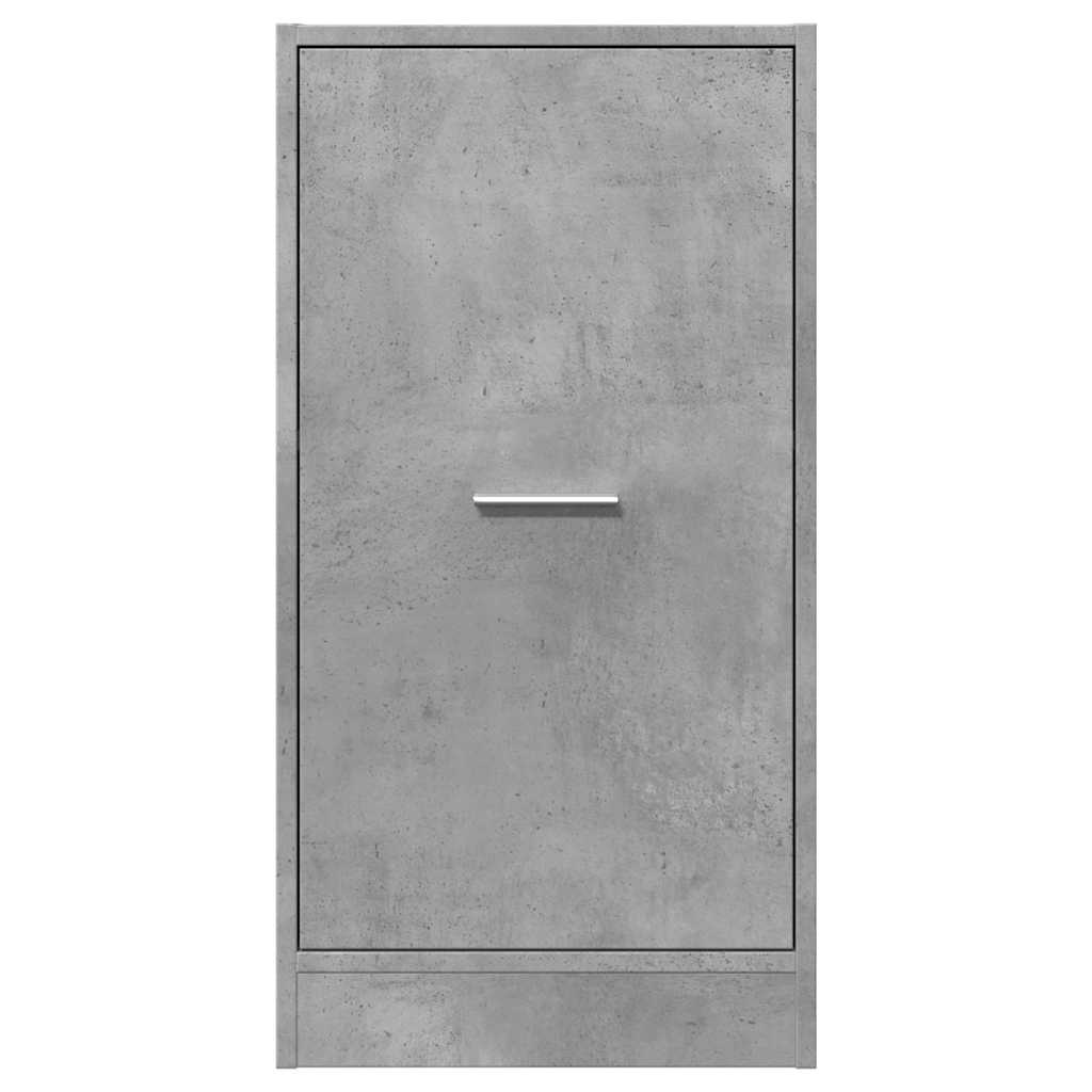 betonszürke szerelt fa patikaszekrény 40 x 41 x 77,5 cm
