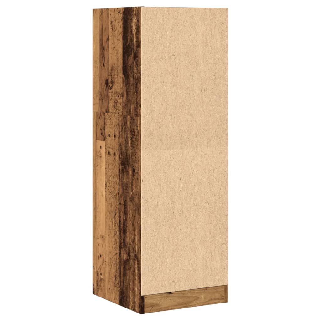 antik fa színű szerelt fa patikaszekrény 40 x 41 x 118 cm