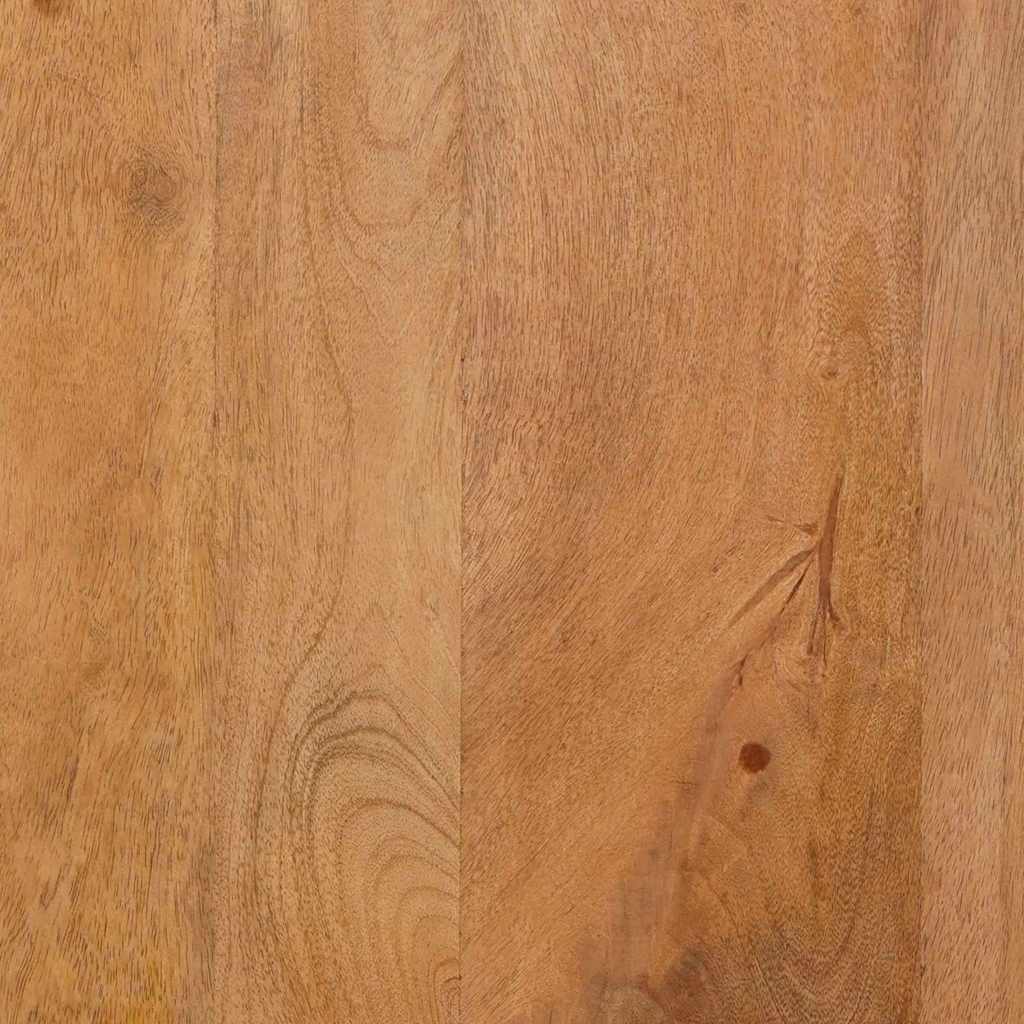 Széf 2 pcs Barna 60 x 33 x 75 cm tömör mangófa