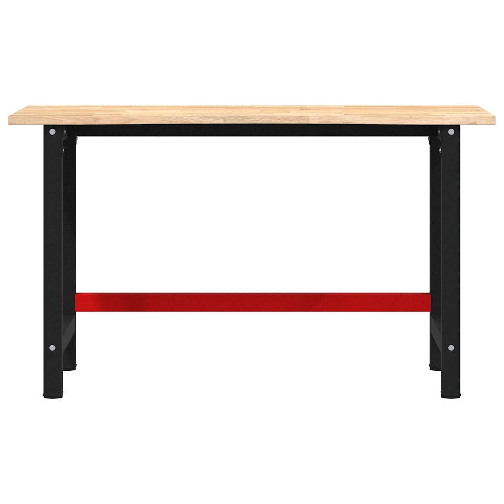 tömör tölgyfa munkapad 140 x 60 x 81,5 cm