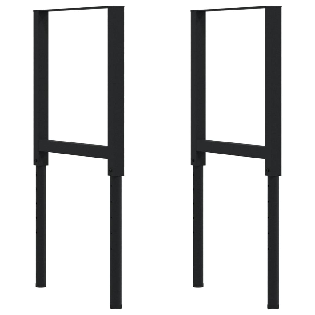tömör bükkfa négyszög alakú munkapad 100 x 60 x (73-99,5) cm