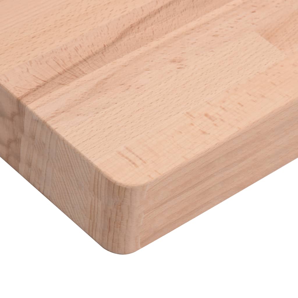 tömör bükkfa négyszög alakú munkapad 100 x 60 x (73-99,5) cm