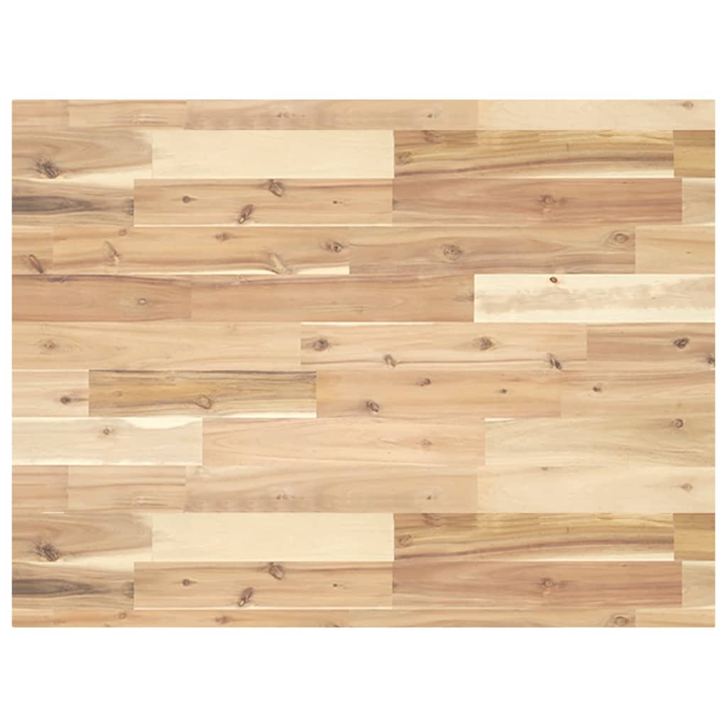 tömör bükkfa négyszög alakú munkapad 80 x 60 x (73-99,5) cm