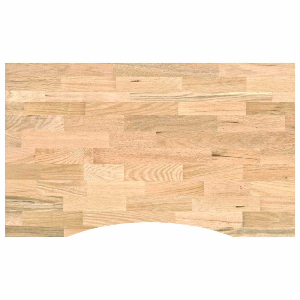 tömör tölgyfa munkapad 100 x 60 x (71,5-98) cm