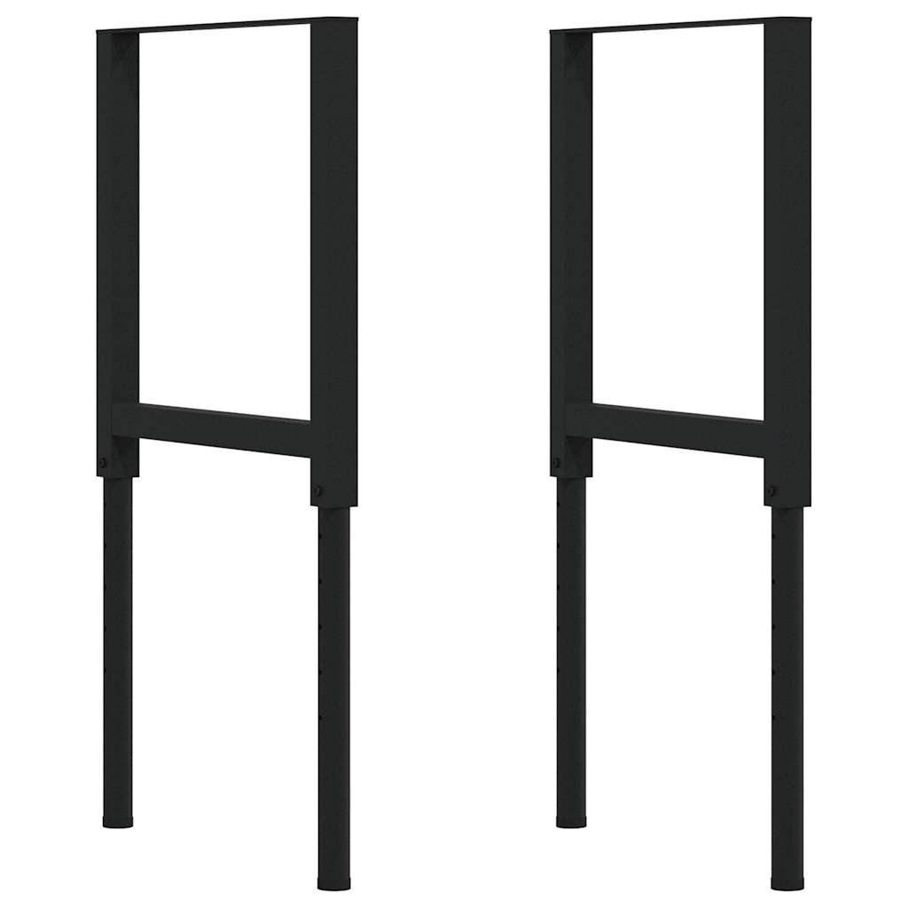 világosbarna tömör tölgyfa munkapad 100 x 60 x (71,5-98) cm