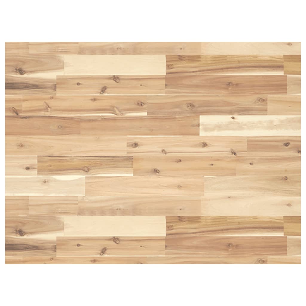 tömör bükkfa négyszög alakú munkapad 80 x 60 x (73-99,5) cm