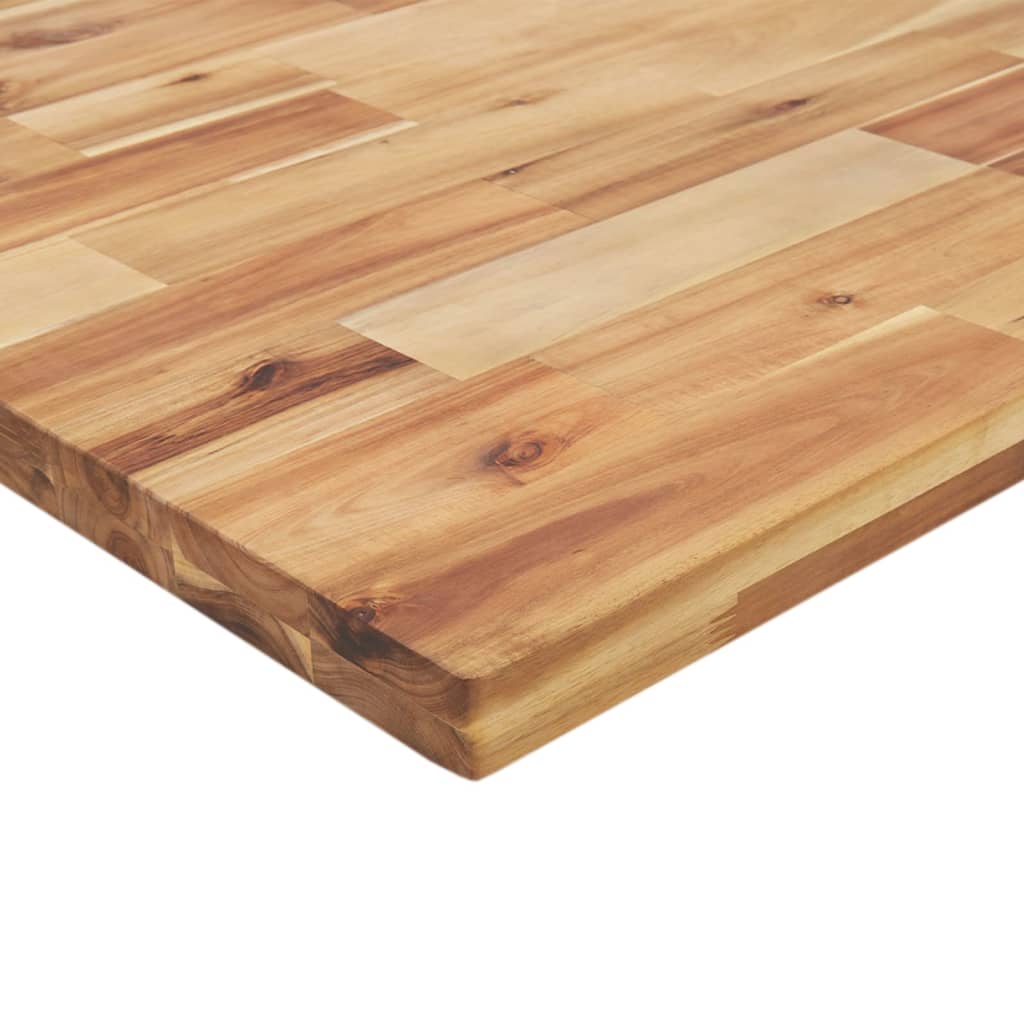 tömör bükkfa négyszög alakú munkapad 100 x 60 x (73-99,5) cm