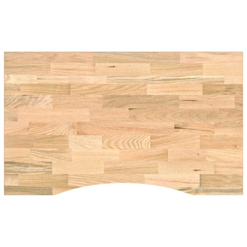 tömör tölgyfa munkapad 100 x 60 x (71,5-98) cm