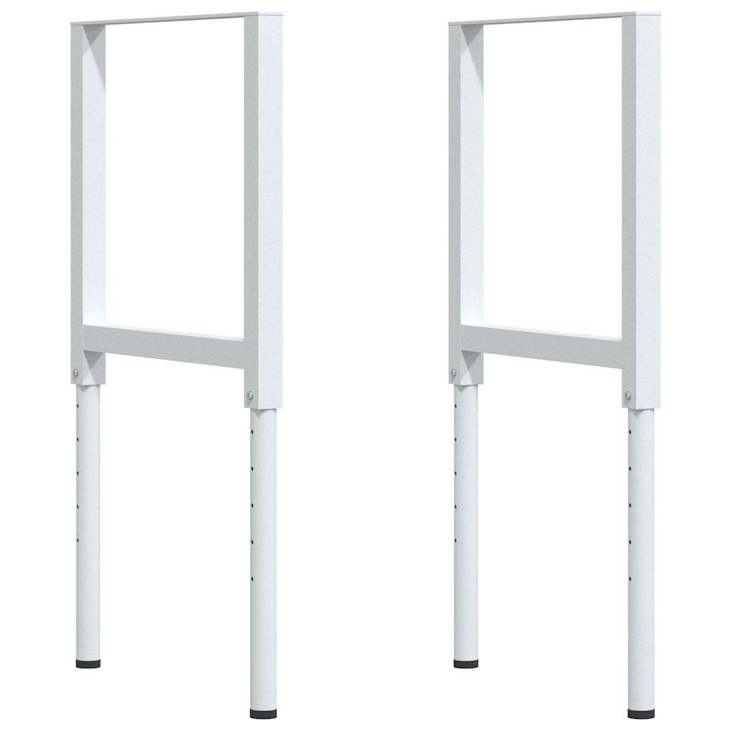 világosbarna tömör tölgyfa munkapad 100 x 60 x (71,5-98) cm