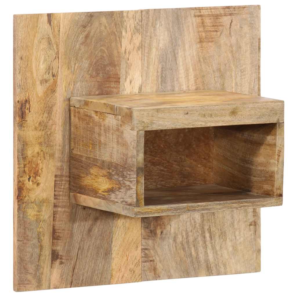 Éjjeli szekrény 50x27x50 cm tömör durva fa mangó