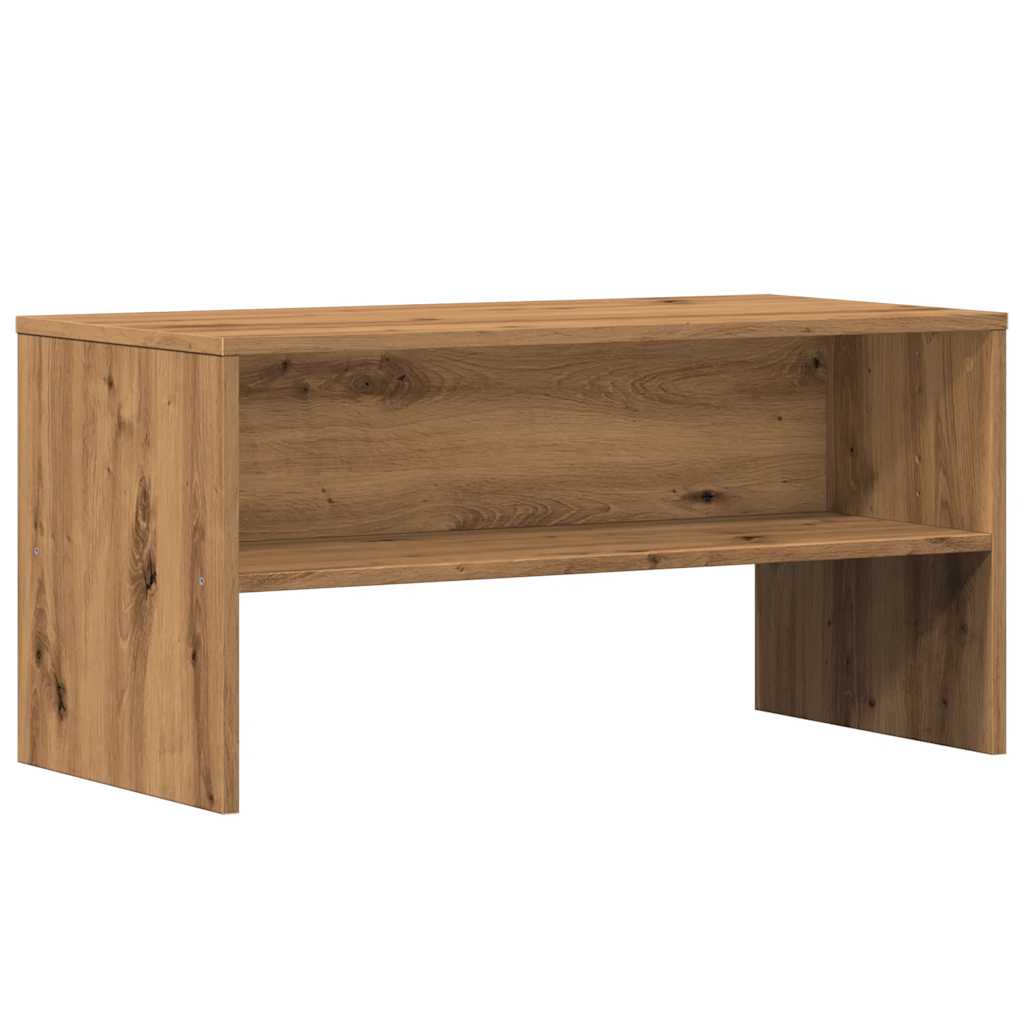 TV szekrény kézműves tölgy 80x40x40 cm műszaki fa
