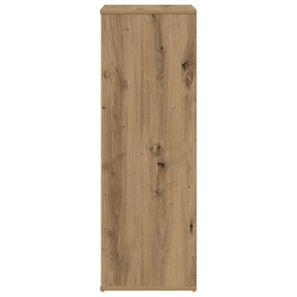 Cipőtartó kézműves tölgy 54x34x100,5 cm műszaki fa
