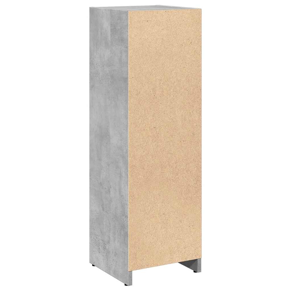 betonszürke forgácslap fürdőszobaszekrény 30 x 30 x 95 cm
