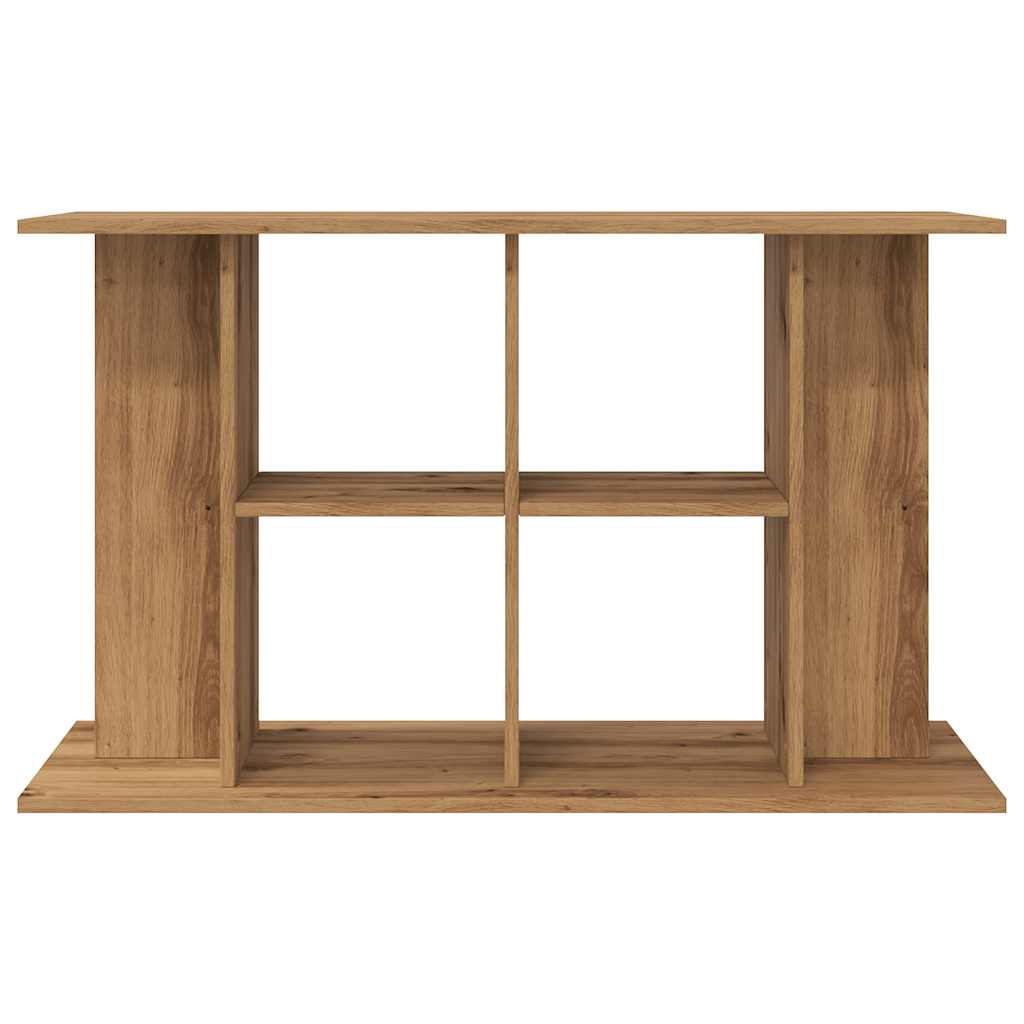 akváriumállvány kézműves tölgyfa 100 x 40 x 60 cm rétegelt fából