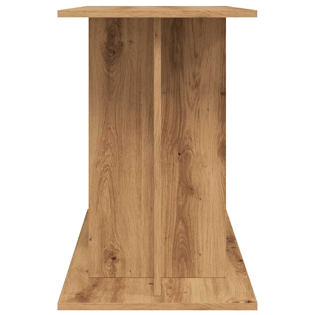 akváriumállvány kézműves tölgyfa 100 x 40 x 60 cm rétegelt fából