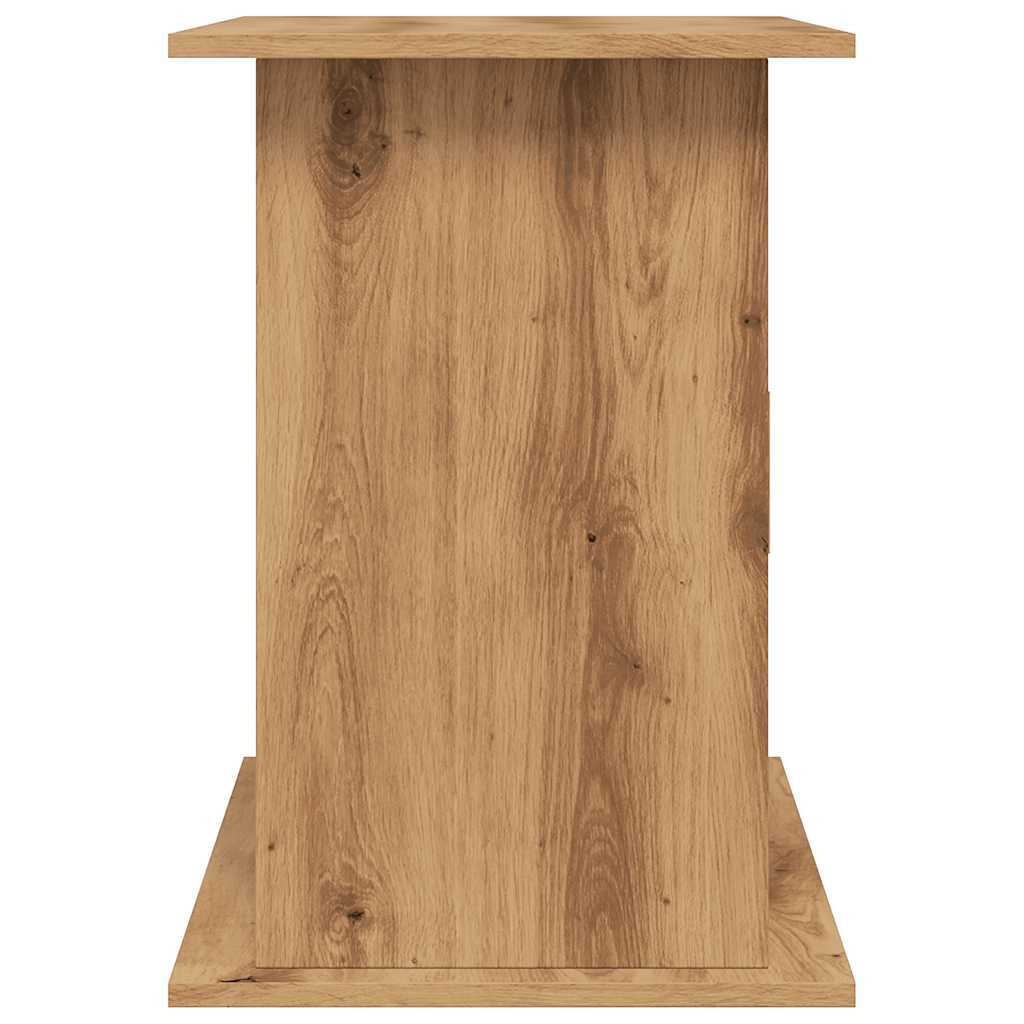 kézműves tölgyfa akváriumállvány 101 x 41 x 58 cm rétegelt fából