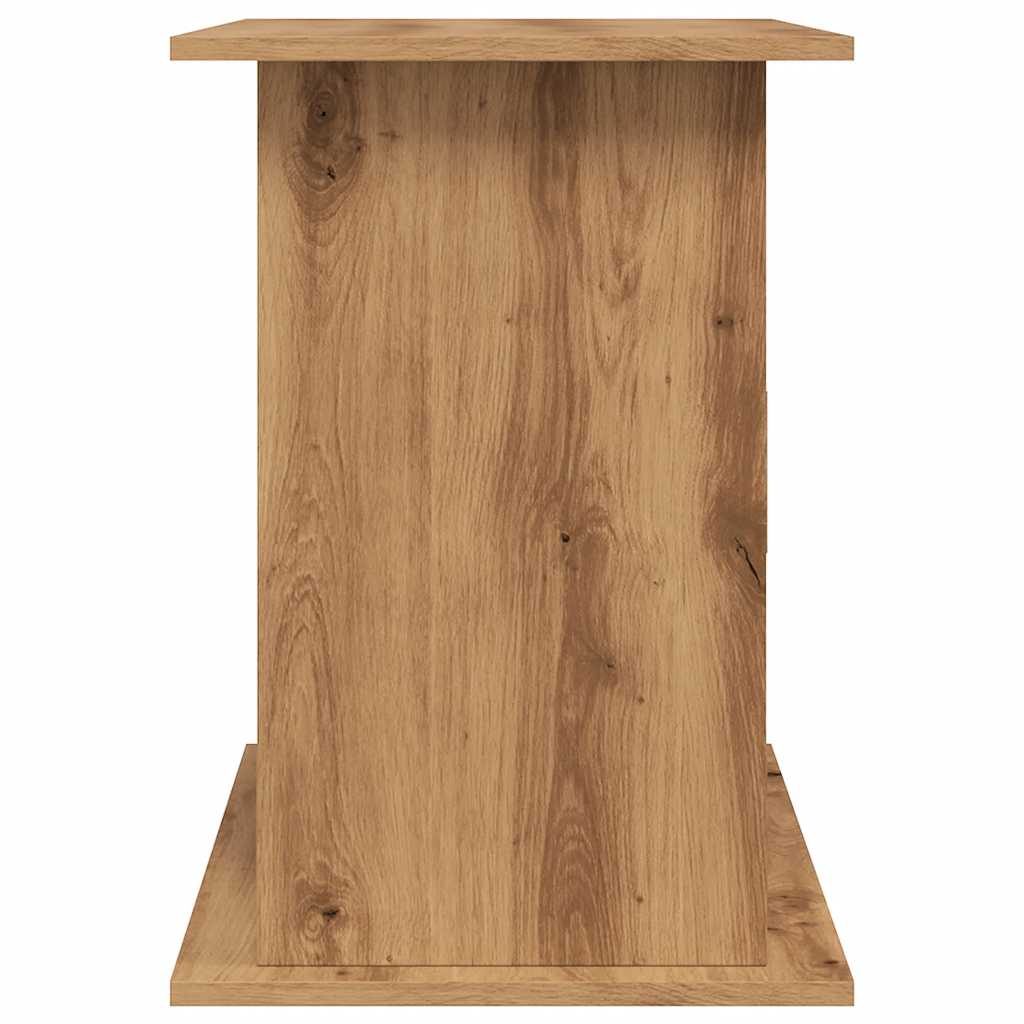 kézműves tölgyfa akváriumállvány 101 x 41 x 58 cm rétegelt fából
