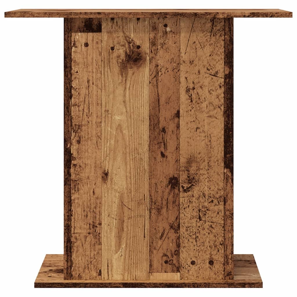 akváriumállvány régi fa 36 x 75 x 72,5 cm rétegelt fa