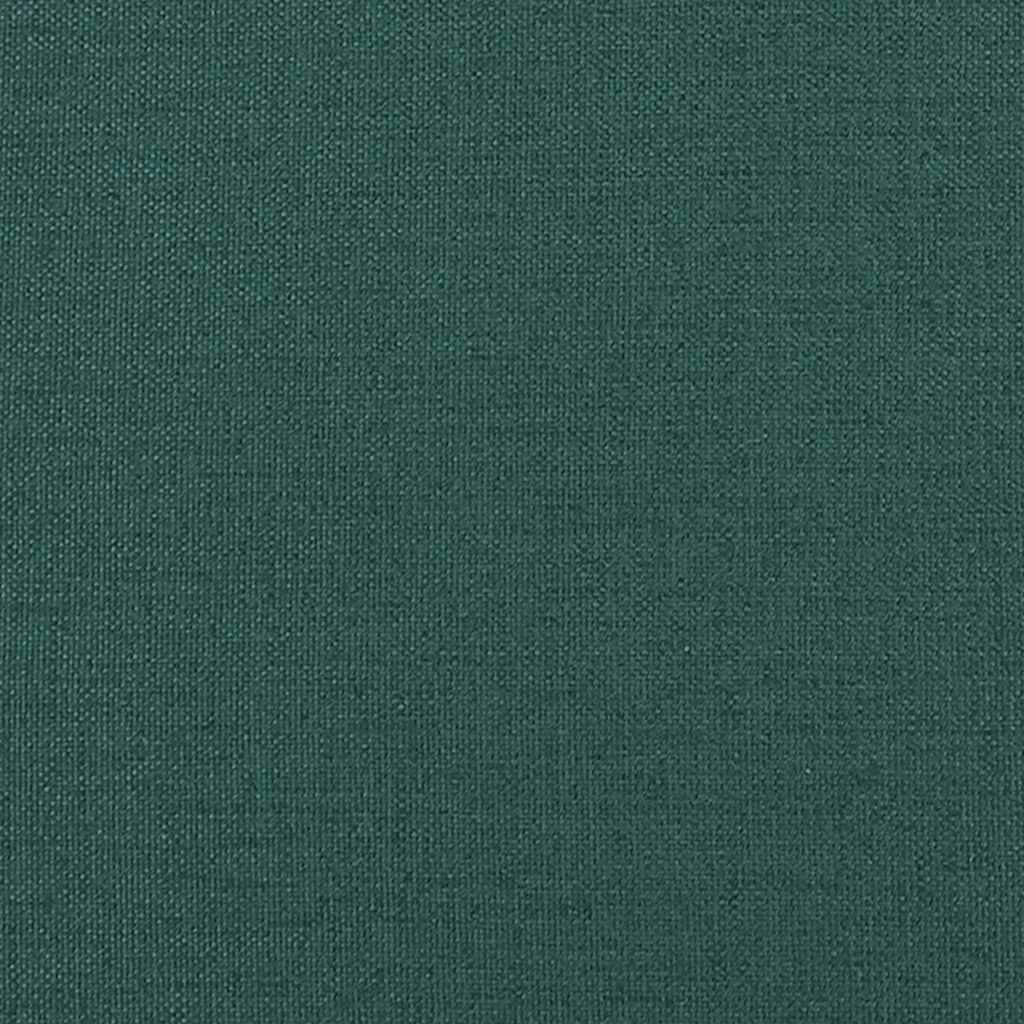 sötétzöld szövet loveseat kanapé 111 cm
