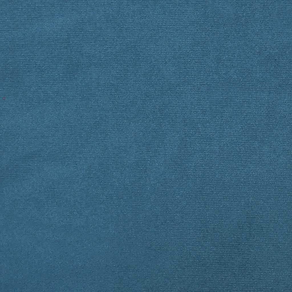 kék bársony loveseat kanapé 111 cm