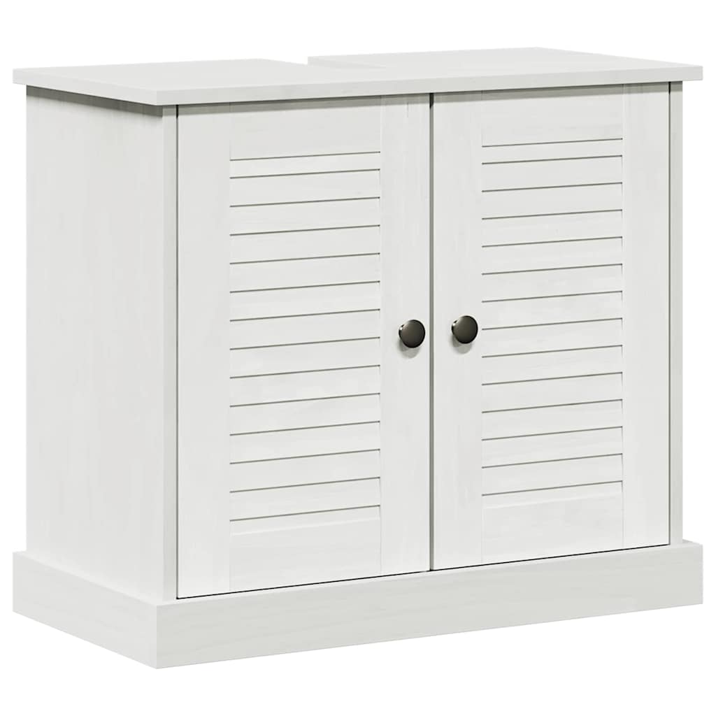 Mosogató Szekrény polcokkal VIGO antik fehér 67.5 x 34 x 59 cm