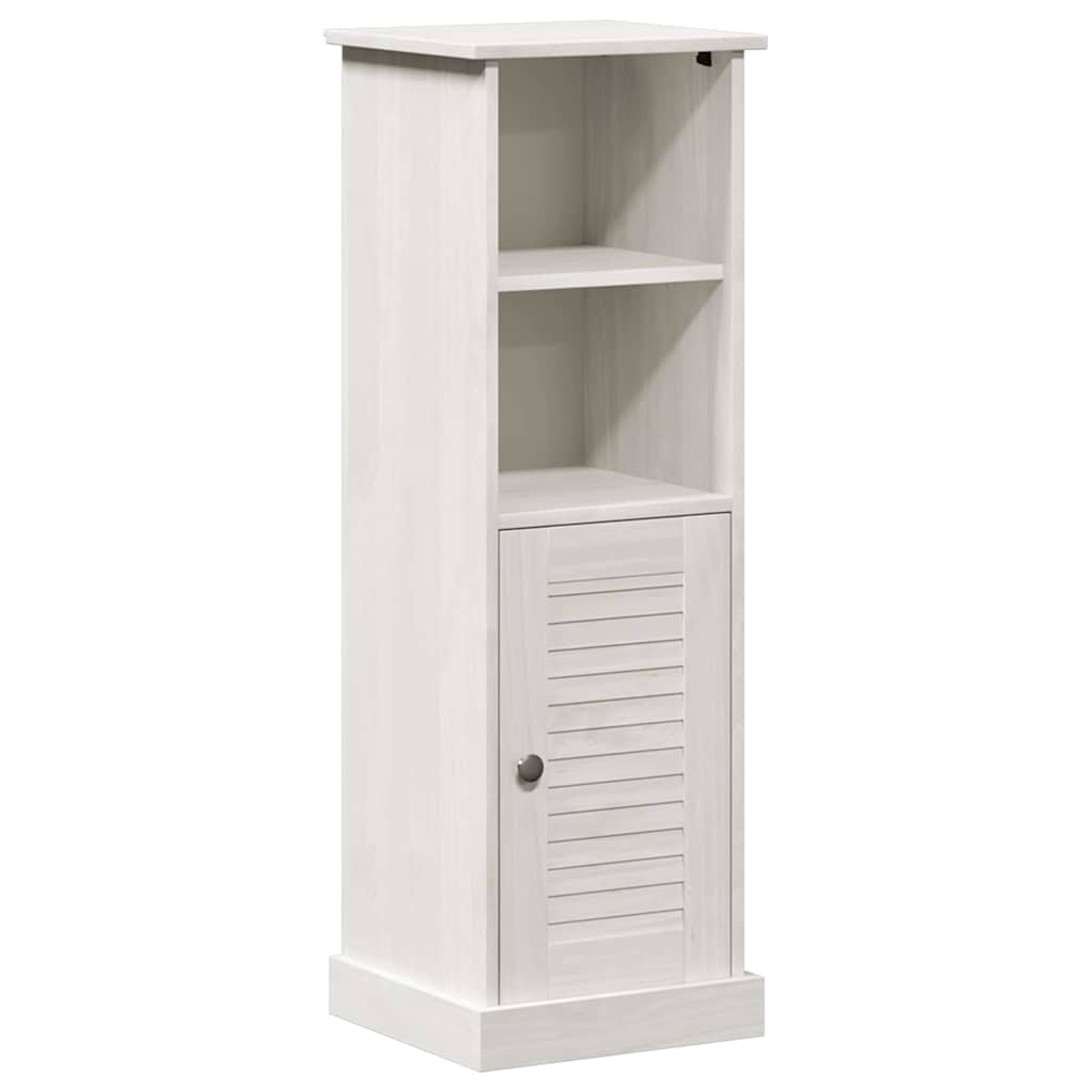 Fürdőszoba Székény VIGO Fehér 37 x 34 x 110 cm Tömör fenyőfa