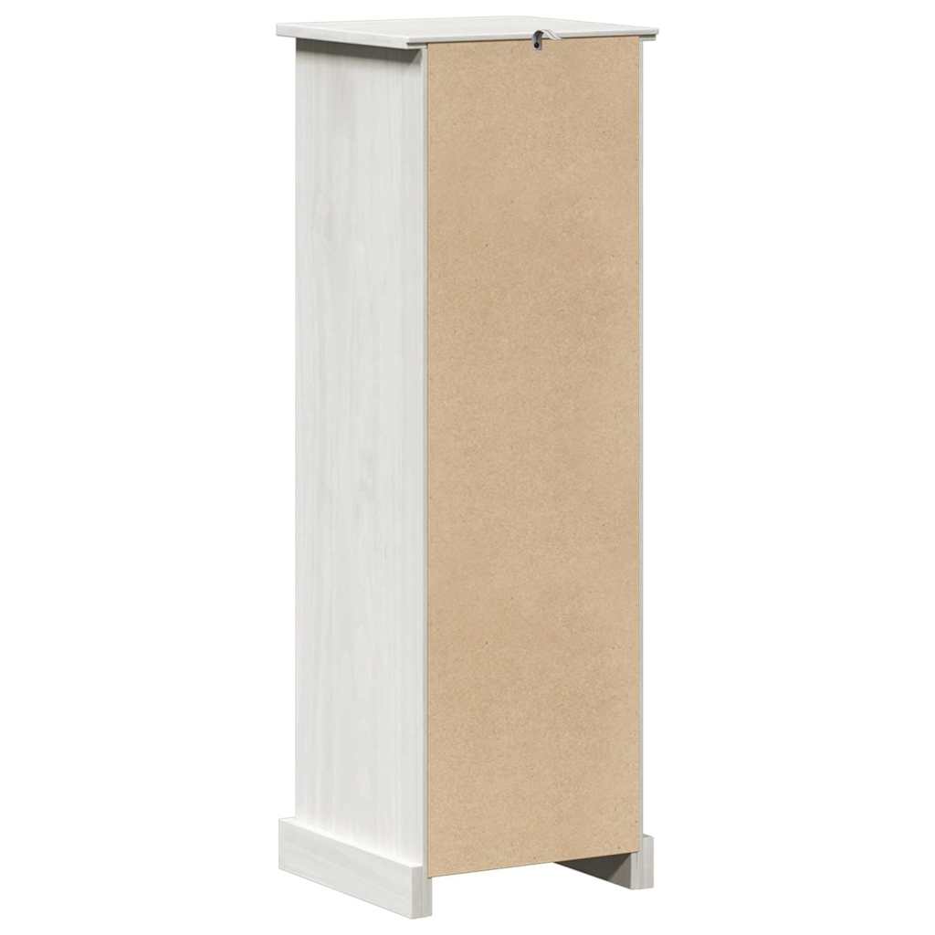 Fürdőszoba Székény VIGO Fehér 37 x 34 x 110 cm Tömör fenyőfa