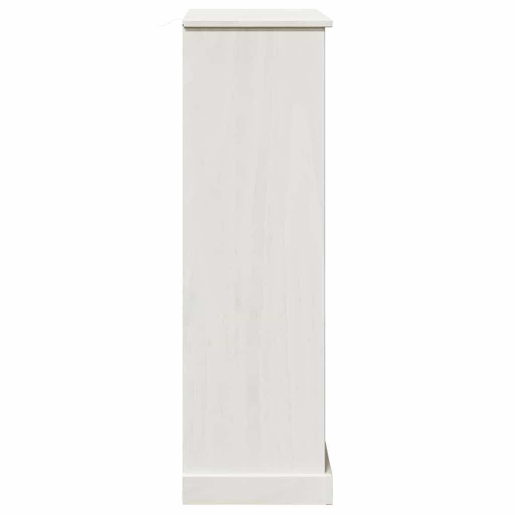 Fürdőszoba Székény VIGO Fehér 67.5 x 34 x 110 cm Tömör fenyőfa