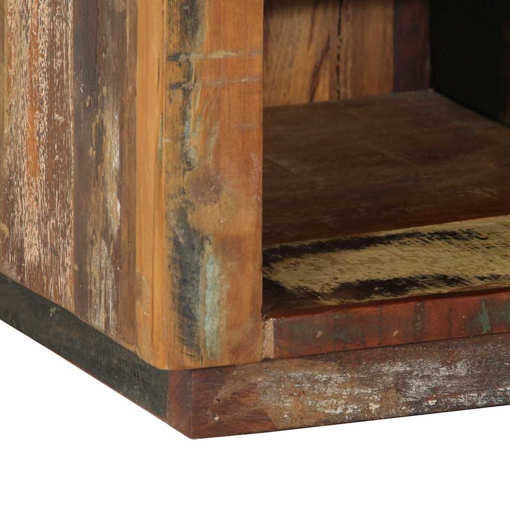 Cipőszekrény Barna 110 x 35 x 40 cm Tömör újrahasznosított fa