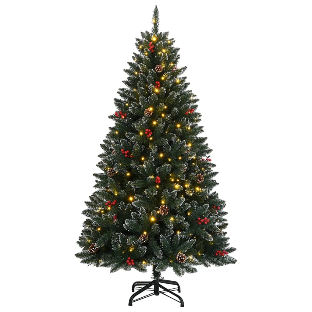 műkarácsonyfa 150 LED-del 120 cm