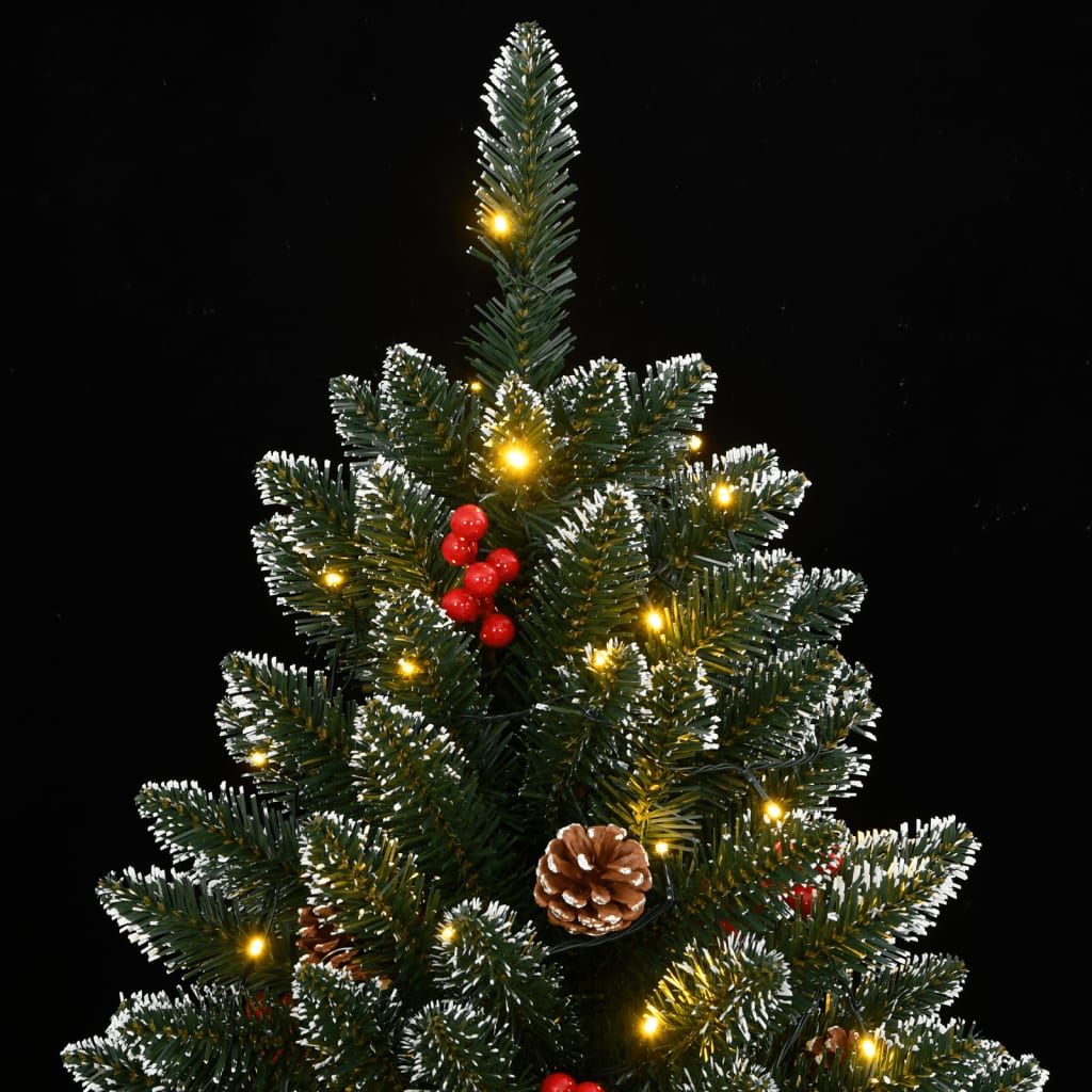 műkarácsonyfa 150 LED-del 120 cm