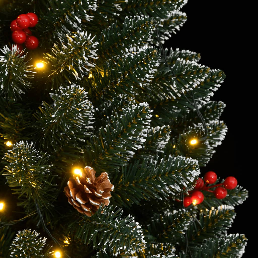 műkarácsonyfa 150 LED-del 120 cm