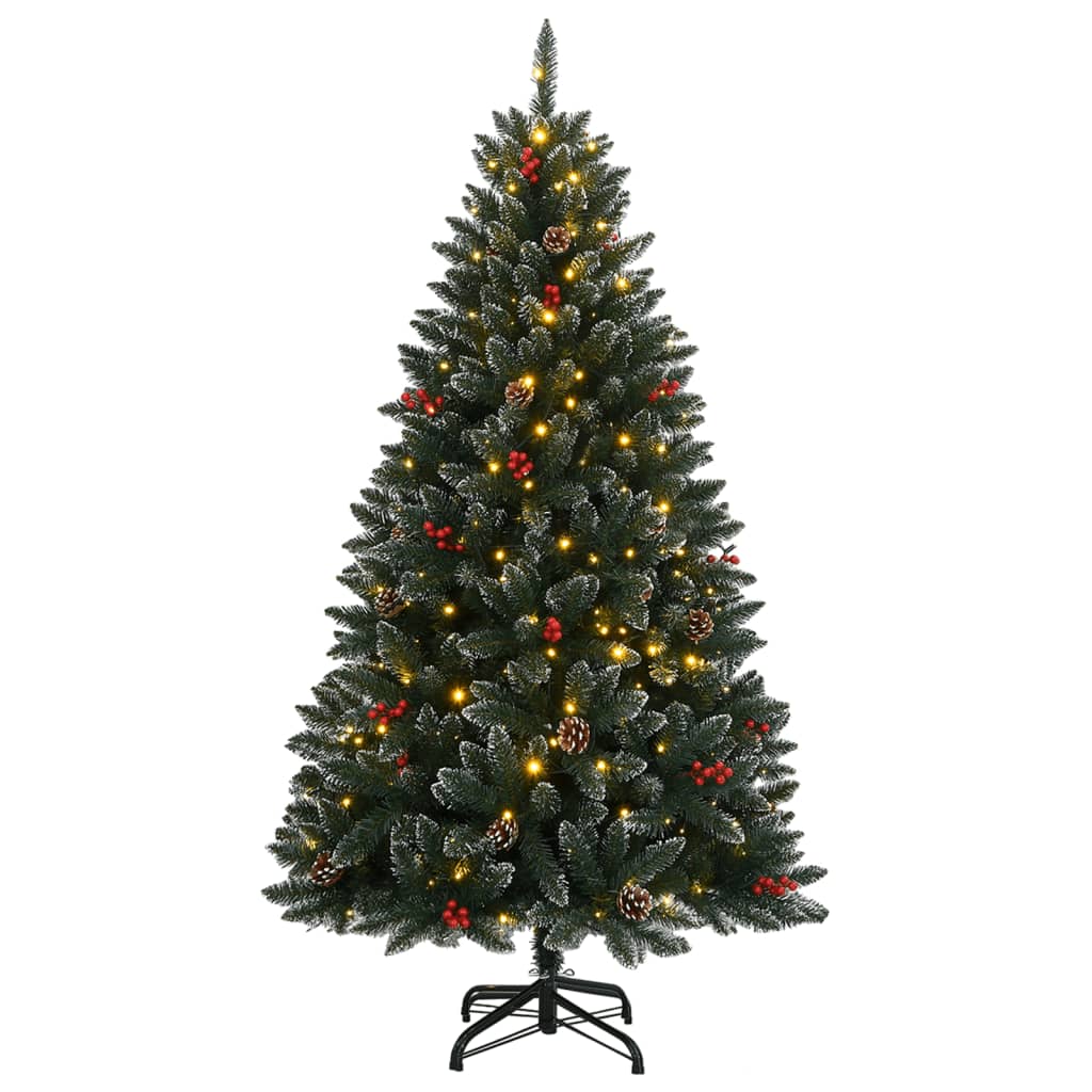 műkarácsonyfa 300 LED-del 180 cm