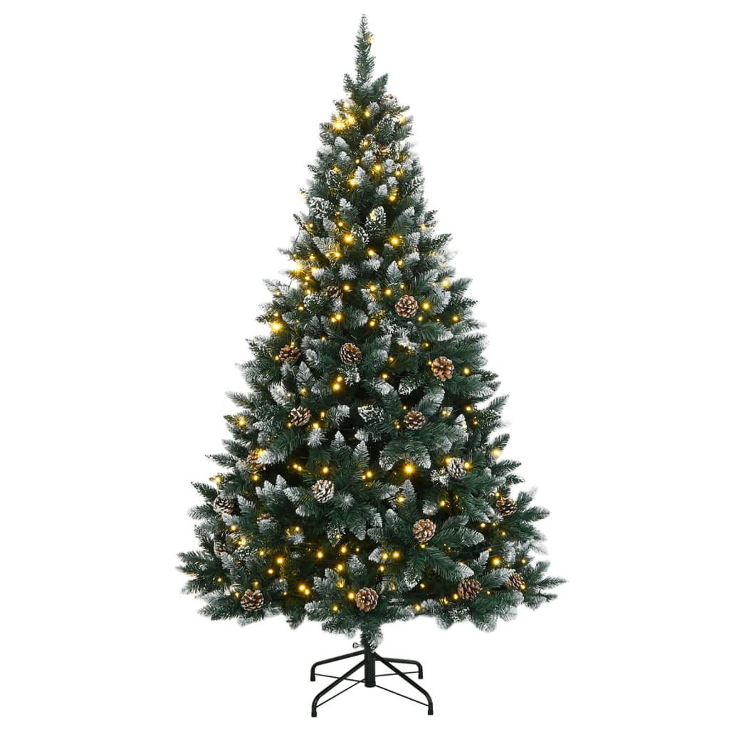 műkarácsonyfa 300 LED-del 180 cm