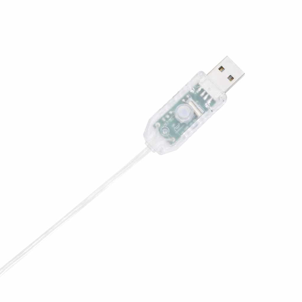 3 db meleg fehér rénszarvas karácsonyi dísz 90 LED